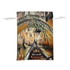 Art Venice Channel Lightweight Drawstring Pouch (l) by ConteMonfrey