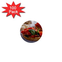 Beautiful Bruschetta - Italian Food 1  Mini Buttons (100 Pack)  by ConteMonfrey