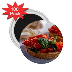 Beautiful Bruschetta - Italian Food 2 25  Magnets (100 Pack)  by ConteMonfrey