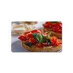 Beautiful Bruschetta - Italian Food Magnet (Name Card) Front