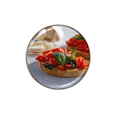 Beautiful Bruschetta - Italian Food Hat Clip Ball Marker by ConteMonfrey