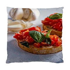 Beautiful Bruschetta - Italian Food Standard Cushion Case (two Sides) by ConteMonfrey