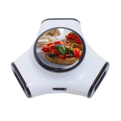 Beautiful Bruschetta - Italian Food 3-port Usb Hub by ConteMonfrey