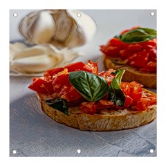 Beautiful Bruschetta - Italian Food Banner And Sign 3  X 3 