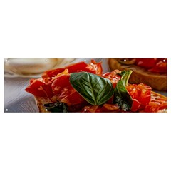 Beautiful Bruschetta - Italian Food Banner And Sign 12  X 4 