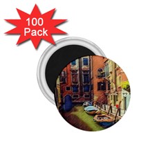 Venice Canals Art   1 75  Magnets (100 Pack)  by ConteMonfrey