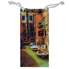 Venice Canals Art   Jewelry Bag by ConteMonfrey