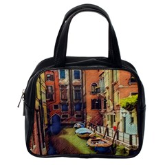 Venice Canals Art   Classic Handbag (one Side) by ConteMonfrey