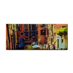 Venice Canals Art   Hand Towel by ConteMonfrey