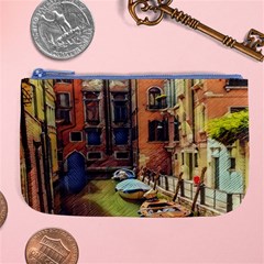 Venice Canals Art   Large Coin Purse by ConteMonfrey