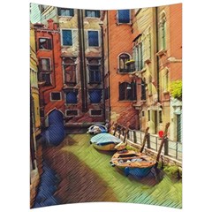 Venice Canals Art   Back Support Cushion by ConteMonfrey