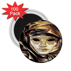 Artistic Venetian Mask 2 25  Magnets (100 Pack)  by ConteMonfrey