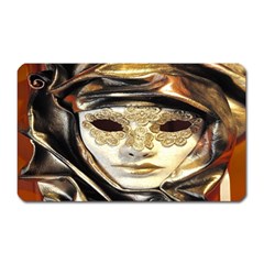 Artistic Venetian Mask Magnet (rectangular) by ConteMonfrey