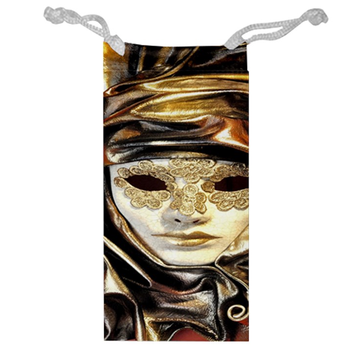 Artistic Venetian Mask Jewelry Bag