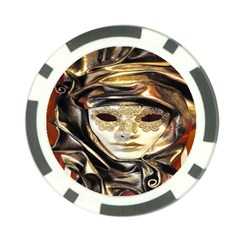 Artistic Venetian Mask Poker Chip Card Guard (10 Pack) by ConteMonfrey