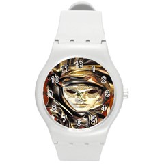 Artistic Venetian Mask Round Plastic Sport Watch (m) by ConteMonfrey