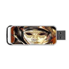 Artistic Venetian Mask Portable Usb Flash (two Sides) by ConteMonfrey