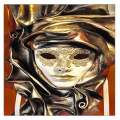 Artistic Venetian Mask Square Satin Scarf (36  X 36 ) by ConteMonfrey