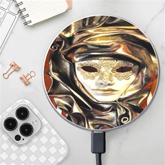 Artistic Venetian Mask Wireless Charger by ConteMonfrey