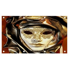 Artistic Venetian Mask Banner And Sign 7  X 4  by ConteMonfrey