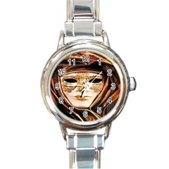 Venetian Mask Round Italian Charm Watch by ConteMonfrey