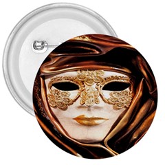 Venetian Mask 3  Buttons by ConteMonfrey