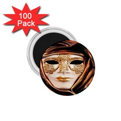 Venetian Mask 1 75  Magnets (100 Pack)  by ConteMonfrey