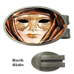 Venetian Mask Money Clips (oval)  by ConteMonfrey