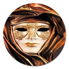 Venetian Mask Magnet 5  (round) by ConteMonfrey