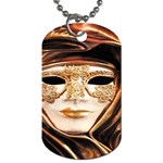 Venetian Mask Dog Tag (Two Sides) Front