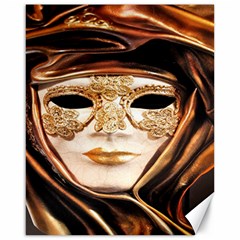 Venetian Mask Canvas 16  X 20 