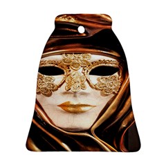 Venetian Mask Bell Ornament (two Sides) by ConteMonfrey