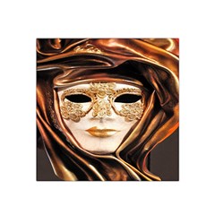 Venetian Mask Satin Bandana Scarf 22  X 22  by ConteMonfrey