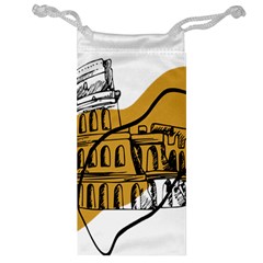 Colosseo Draw Silhouette Jewelry Bag by ConteMonfrey