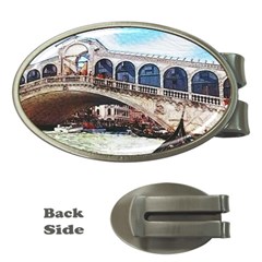 Lovely Gondola Ride - Venetian Bridge Money Clips (oval)  by ConteMonfrey