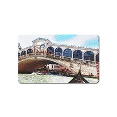 Lovely Gondola Ride - Venetian Bridge Magnet (name Card) by ConteMonfrey