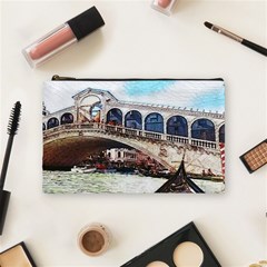 Lovely Gondola Ride - Venetian Bridge Cosmetic Bag (medium) by ConteMonfrey