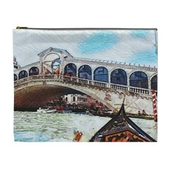 Lovely Gondola Ride - Venetian Bridge Cosmetic Bag (xl) by ConteMonfrey