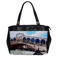 Lovely Gondola Ride - Venetian Bridge Oversize Office Handbag by ConteMonfrey