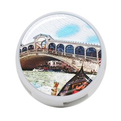 Lovely Gondola Ride - Venetian Bridge 4-port Usb Hub (one Side) by ConteMonfrey