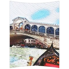 Lovely Gondola Ride - Venetian Bridge Back Support Cushion by ConteMonfrey