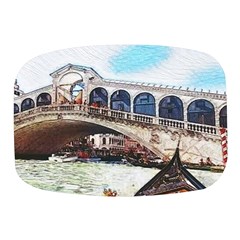 Lovely Gondola Ride - Venetian Bridge Mini Square Pill Box