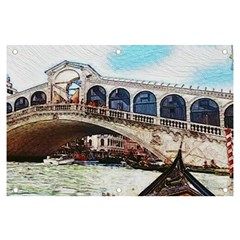 Lovely Gondola Ride - Venetian Bridge Banner And Sign 6  X 4  by ConteMonfrey