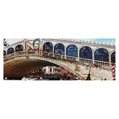 Lovely Gondola Ride - Venetian Bridge Banner And Sign 8  X 3  by ConteMonfrey