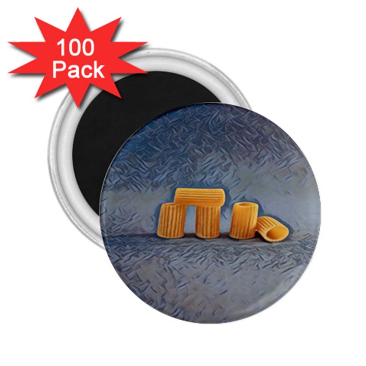 Pasta Is Art - Italian Food 2.25  Magnets (100 pack) 