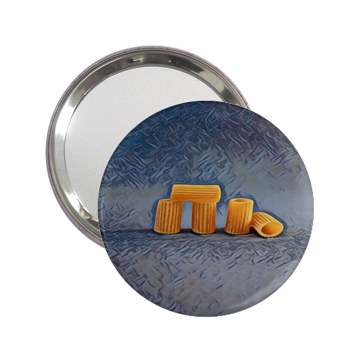 Pasta Is Art - Italian Food 2.25  Handbag Mirrors