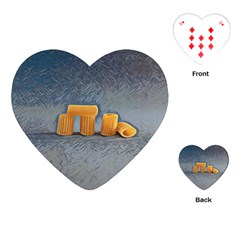 Pasta Is Art - Italian Food Playing Cards Single Design (heart) by ConteMonfrey