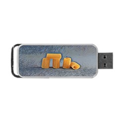 Pasta Is Art - Italian Food Portable Usb Flash (one Side) by ConteMonfrey