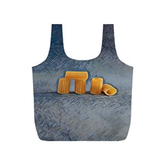 Pasta Is Art - Italian Food Full Print Recycle Bag (s) by ConteMonfrey