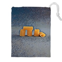 Pasta Is Art - Italian Food Drawstring Pouch (5xl) by ConteMonfrey